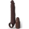 pipedreams rallonge w sangle 17,78 cm marron