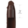 pipedreams rallonge w sangle 17,78 cm marron
