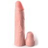 manche pipedreams 17,78 cm + peau plug 2,54 cm