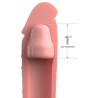 manche pipedreams 17,78 cm + peau plug 2,54 cm