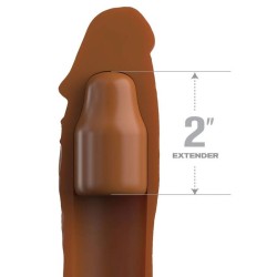 pochette pipedreams 20,32 cm + 5,00 cm inch plug caramel