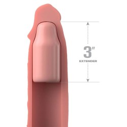 manche pipedreams 22,86 cm + peau plug 7,62 cm
