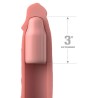 manche pipedreams 22,86 cm + peau plug 7,62 cm