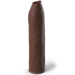 manchon d''extension pipedreams non coupe 17,78 cm marron