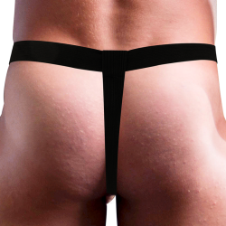 harnais creux avec gode 18 x 3,5 cm
