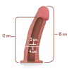 harnais creux avec gode 16 x 3 cm