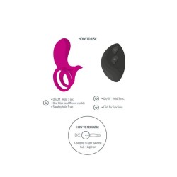 bague stimulateur de couples fuchsia