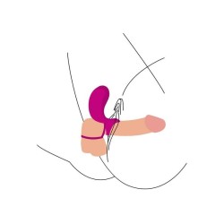 bague stimulateur de couples fuchsia