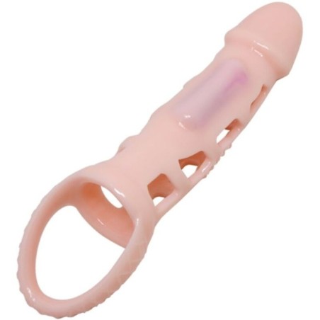 housse dextension de pénis harrison avec vibration et sangle 13.5 cm