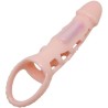 housse dextension de pénis harrison avec vibration et sangle 13.5 cm