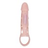 housse dextension de pénis harrison avec vibration et sangle 13.5 cm