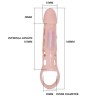 housse dextension de pénis harrison avec vibration et sangle 13.5 cm