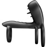 gaine pénis jammy 12 vibrations avec langue en silicone rechargeable