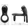 gaine pénis jammy 12 vibrations avec langue en silicone rechargeable