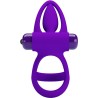 anneau vibrateur 10 vibrations silicone violette