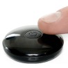 harnais réglable télécommande pénis réaliste avec testicules rechargeables et vibrateur 15 cm