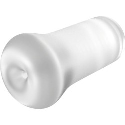 masturbadeur mâle en silicone transparent slide & glide