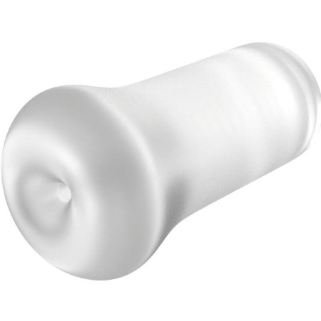 masturbadeur mâle en silicone transparent slide & glide