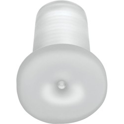 masturbadeur mâle en silicone transparent slide & glide