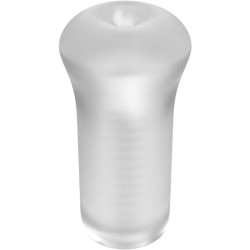 masturbadeur mâle en silicone transparent slide & glide