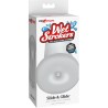 masturbadeur mâle en silicone transparent slide & glide