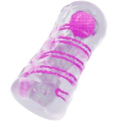 masturbateur masculin fantasy avec spirale interne et balles transparentes