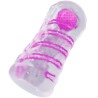 masturbateur masculin fantasy avec spirale interne et balles transparentes