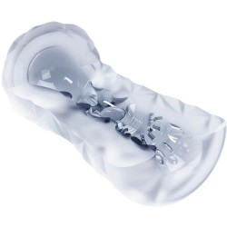 masturbateur masculin fantasy avec spirale interne et balles transparentes