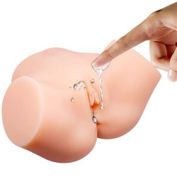 vibrateur vagin et anus réaliste samantha