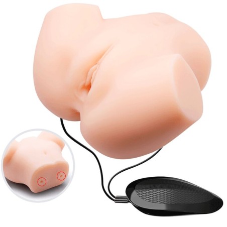 vagin et anus réalistes double vibration