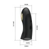 couvre-doigts électro-stimulateur marico noir