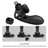 couvercle de doigt vibrateur orlando noir