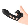 couvercle de doigt vibrateur orlando noir
