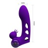 couvercle de doigt vibrateur orlando violet