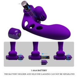 couvercle de doigt vibrateur orlando violet