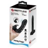 couvercle de doigt vibrateur lapin noir vance