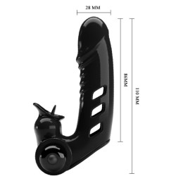 couvercle de doigt vibrateur corbin noir