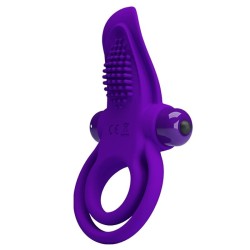 anneau pénis vibrant violet