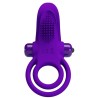 anneau pénis vibrant violet