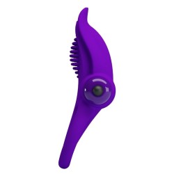 anneau pénis vibrant violet