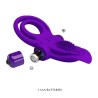 anneau pénis vibrant violet