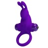 anneau vibrateur i rabbit pour pénis violet