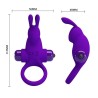 anneau vibrateur i rabbit pour pénis violet