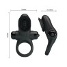 vibrator ring ii pour le pénis noir