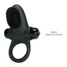 vibrator ring ii pour le pénis noir