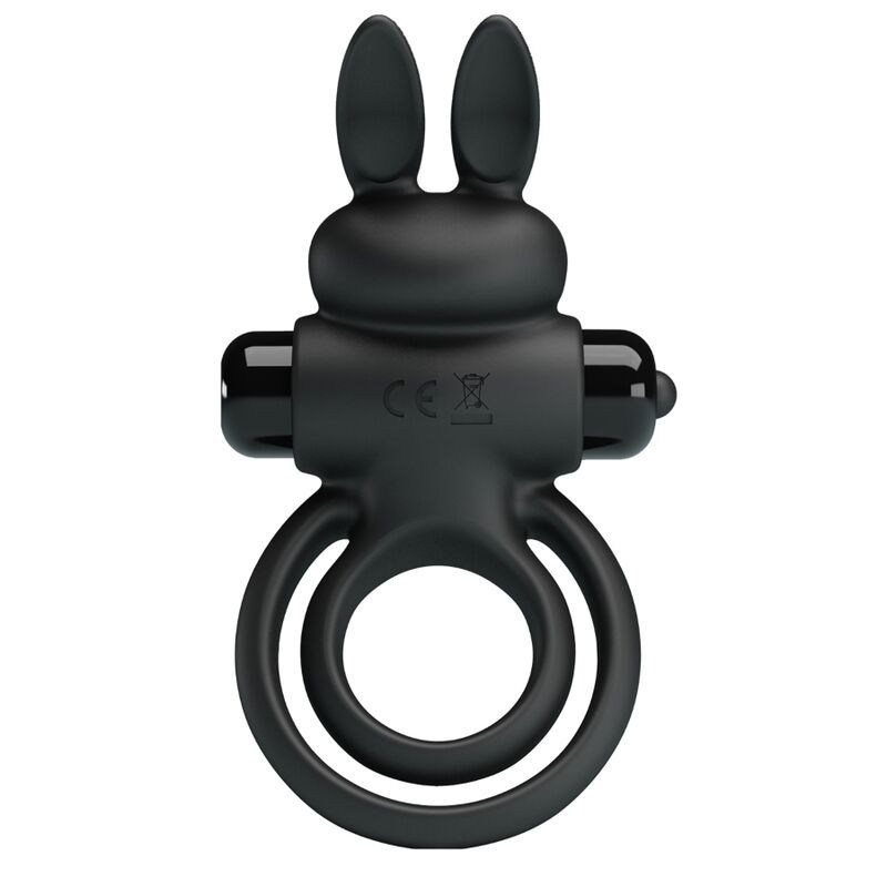 anneau de lapin vibrator iii pour pénis noir anneau de lapin vibrator iii pour pénis noir