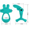 anneau vibrateur lapin vert dante