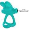 anneau vibrateur lapin vert dante