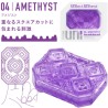 dé  dés masturbateur uni amethyste