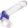 admiral cock ball double anneau bleu